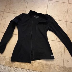 Greys anatomy black scrub coat